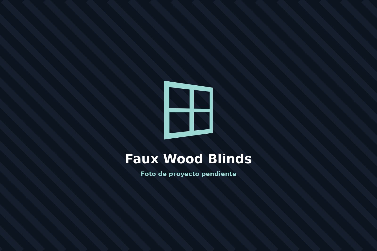 Faux wood blinds in a bathroom window